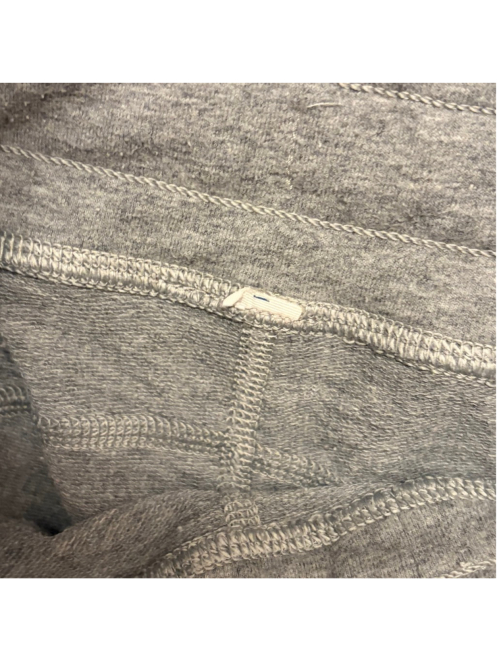 Women's Lululemon Gray Leggings roll over pants xs - Picture 6 of 6